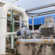 Pipe On Industrial Site